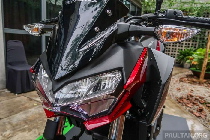 Kawasaki Z250 meluncur dengan nama Modenas Z250 di Malaysia