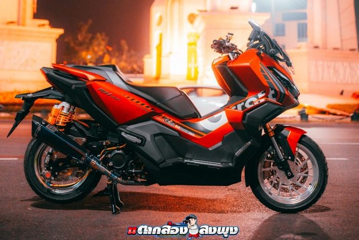Modifikasi Honda ADV 350 yang sporty dan keren