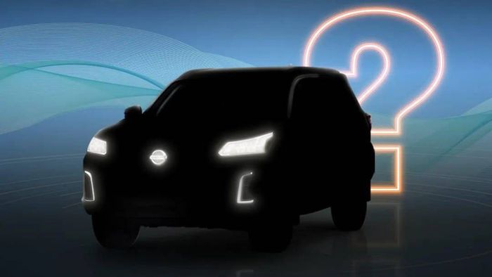 Teaser siluet Nissan yang mengindikasikan hadirnya Nissan Terra.