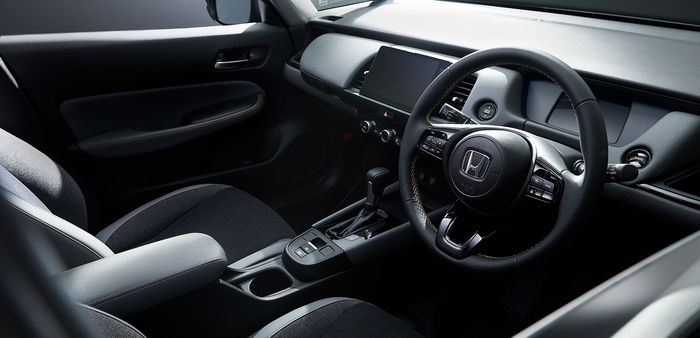 Interior Honda Fit RS.