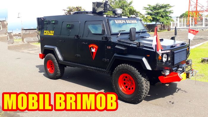 Kendaraan taktis GAG Brimob