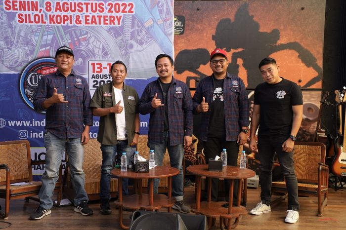 Acara konferensi pers Indonesian Custom Show 2022 Jogja
