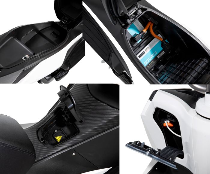 Fitur dan kelengkapan motor listrik Arena VT3 identik dengan Wellta Boreal