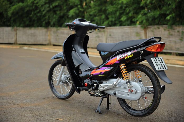 Modifikasi Honda Supra X 'Bapak' yang manis