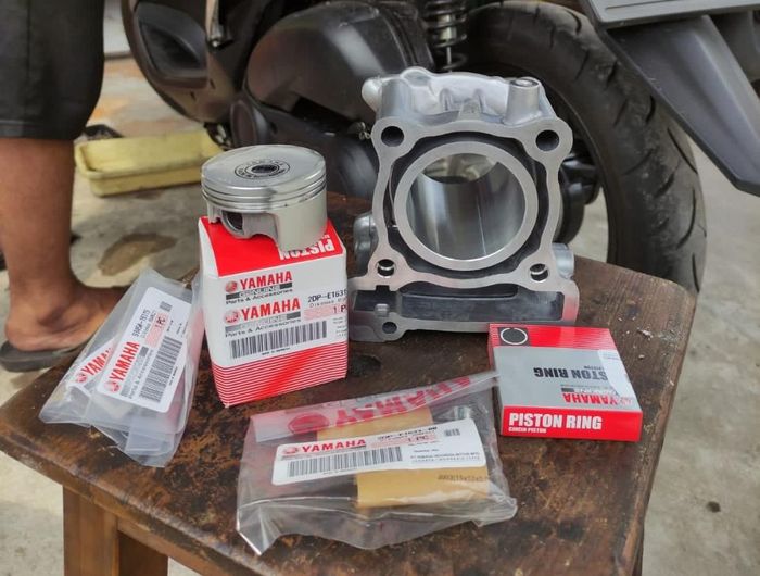 Bore up Yamaha Lexi bisa pakai blok dari Yamaha NMAX