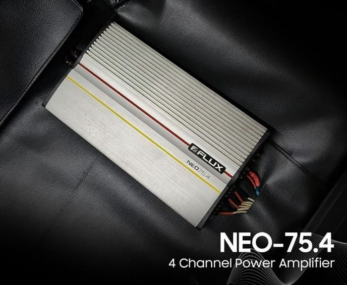 amplifier-nya pakai Flux Neo 75.4