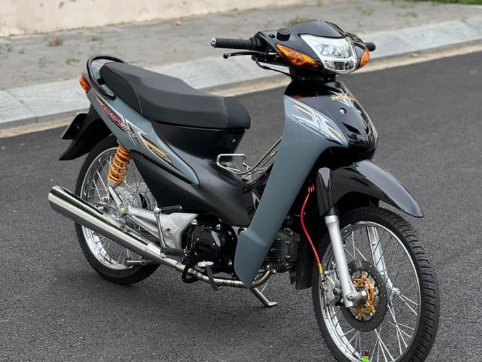 Modifikasi Honda Wave 110 alias Supra Fit yang istimewa