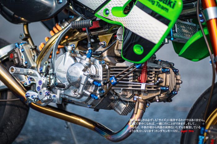 Sektor mesin mendapatkan upgrade dari part Takegawa