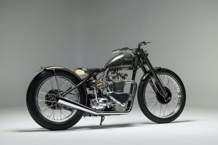 Triumph TR5 bobber yang istimewa