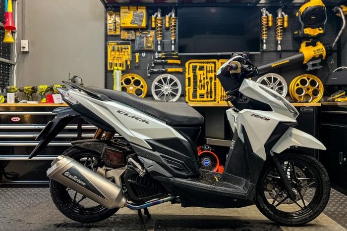 Modifikasi Honda Vario 150 yang tampil mempesona