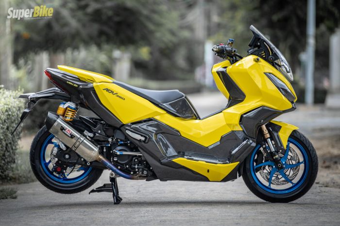 Modifikasi Honda ADV 350 yang sporty dan keren