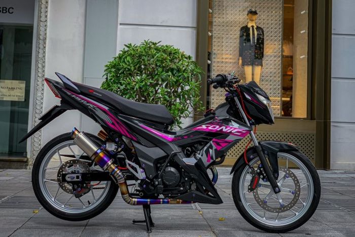 Modifikasi Honda Sonic 150R yang keren