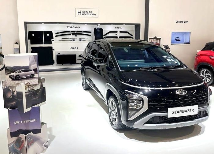 Aksesori resmi buat Hyundai Stargazer yang dipamerkan di GIIAS 2022