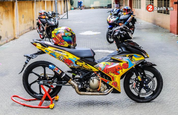 Modifikasi Yamaha MX King 150 yang keren