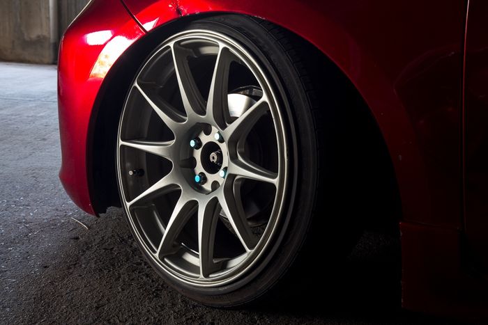 Modifikasi Toyota Yaris Bakpao pakai pelek XXR 527 F8.25 ukuran 17 inci