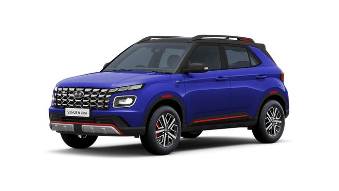Hyundai Venue N Line telah diperkenalkan sebagai mobil baru di India.
