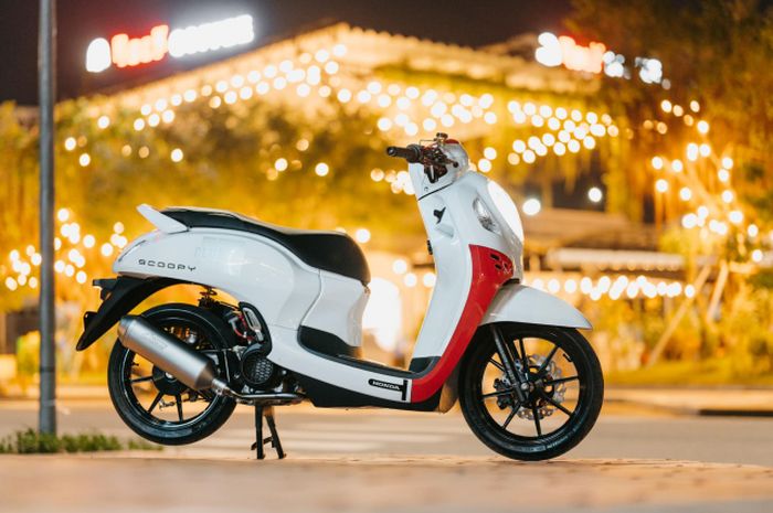 Modifikasi Honda Scoopy yang modis