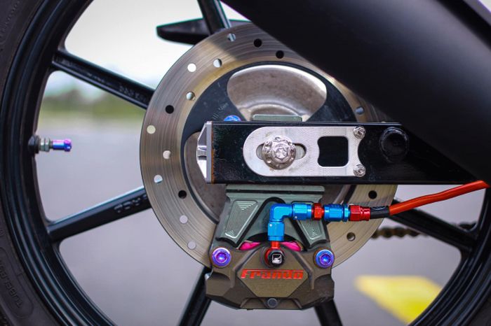 Rem belakang turut mendapatkan ubahan apik