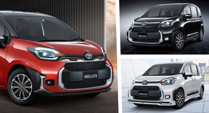 Modellista menyiapkan 3 paket upgrade untuk modifikasi Toyota Sienta baru