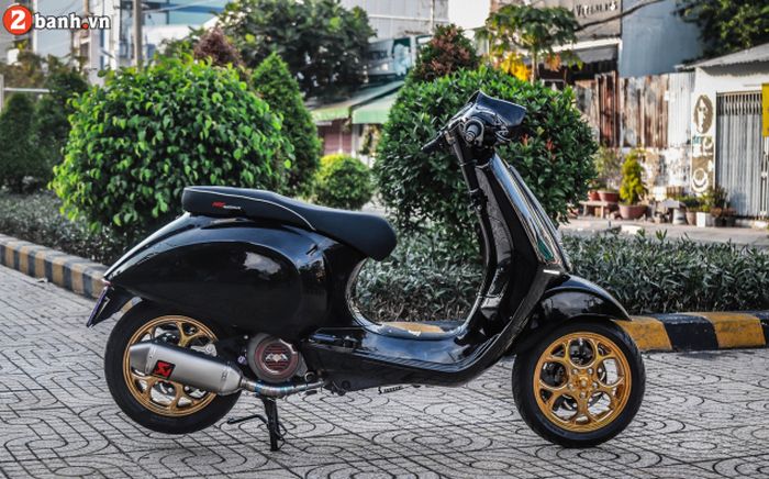 Modifikasi Vespa Sprint yang tampil keren dan unik