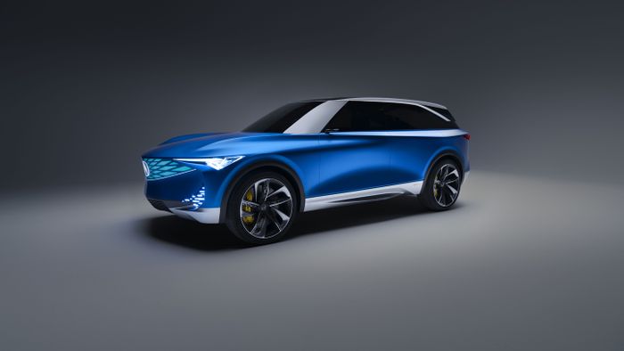 Mobil listrik konsep Acura Precision EV yang berpotensi dikembangkan menjadi Acura ZDX.