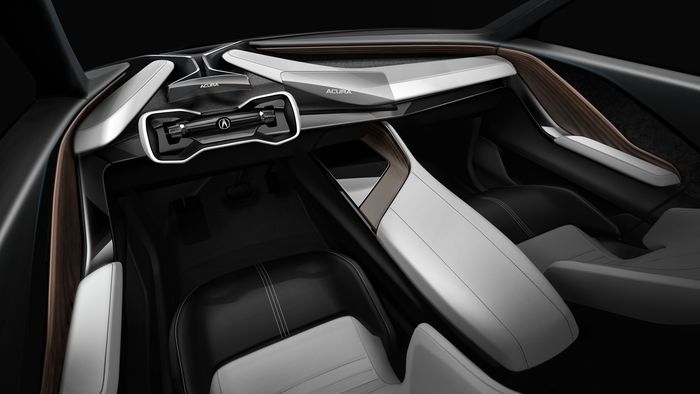 Interior Acura Precision EV memberikan kesan sporty sekaligus ruang untuk santai.