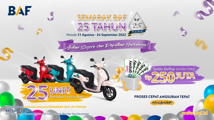 Promo Semarak BAF 25 Tahun.
