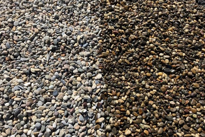 Perbedaan gravel asli dan palsu di tikungan 12 Sirkuit Zandvoort