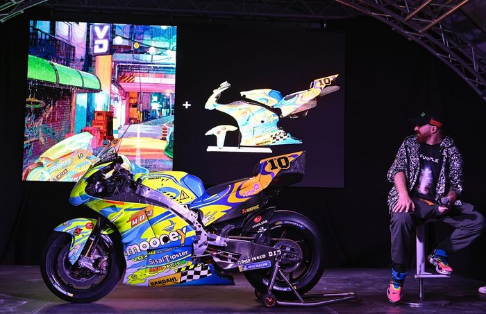 Livery spesial VR46 Racing Team di MotoGP San Marino 2022