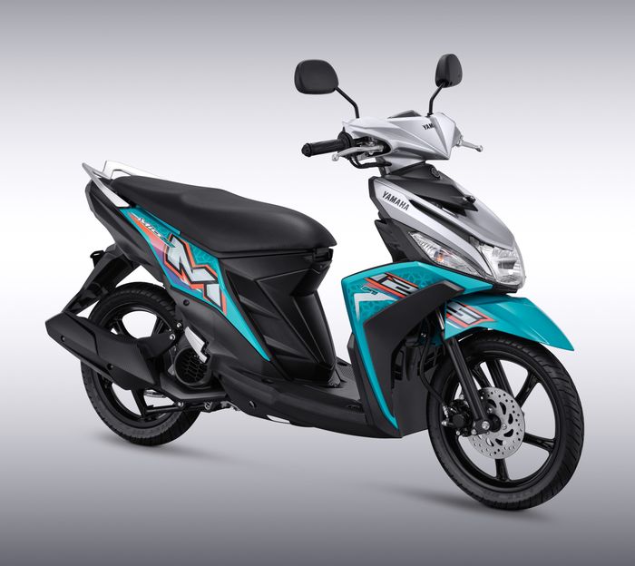 Warana Baru Yamaha Mio M3 Metallic Cyan