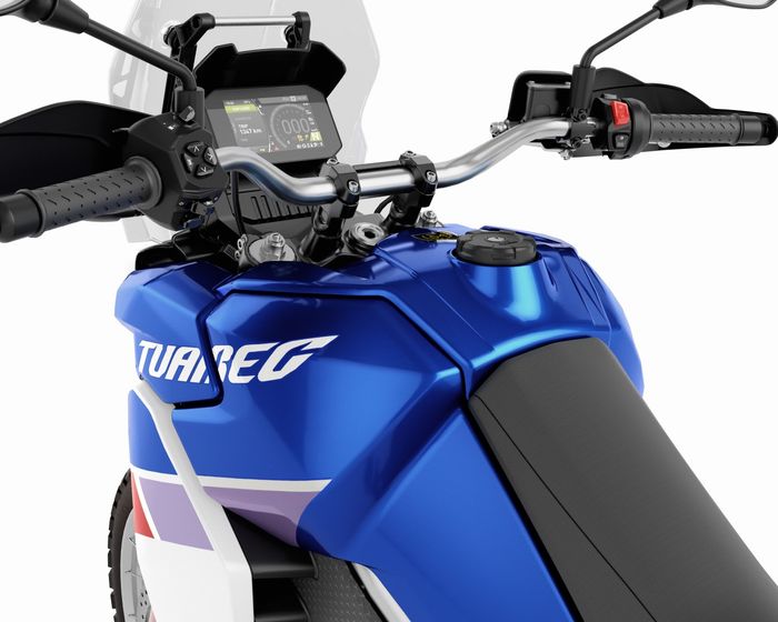 Area dasbor Aprilia Tuareg 660