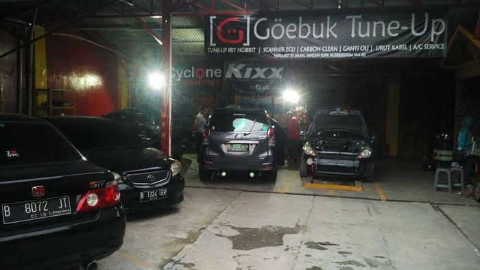 Bengkel Goebuk Tune-Up di Jatinegara, Jakarta Timur.  