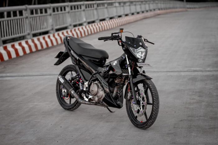 Modifikasi Suzuki Satria F150 yang keren