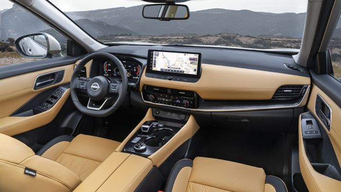 Interior Nissan X-Trail e-POWER versi Eropa.
