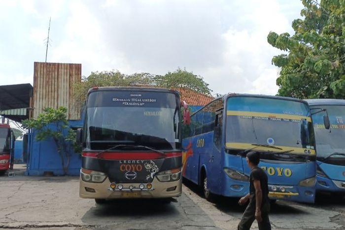 Armada Po Bus Coyo rute Semarang - Cirebon