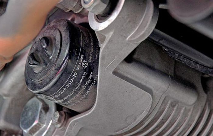 Posisi filter oli Vespa matic
