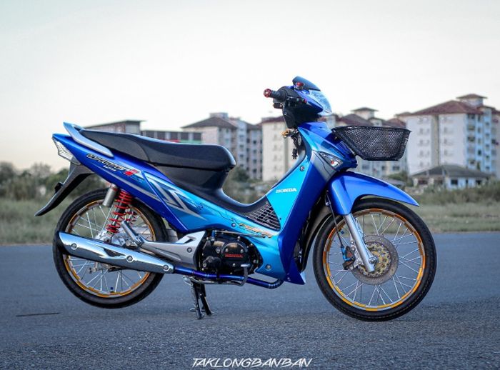 Modifikasi Honda Supra X 135 yang istimewa