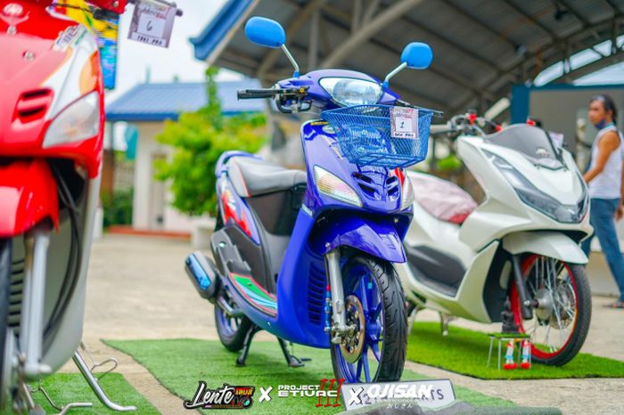 Modifikasi Yamaha Mio yang keren dan stylish
