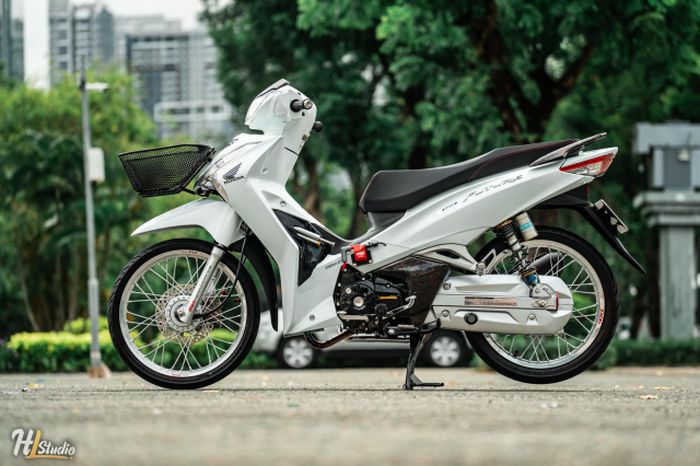 Modifikasi Honda Supra X 125 yang manis