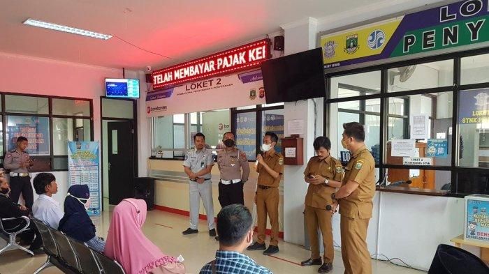 Suasana UPTD Samsat Rangkasbitung