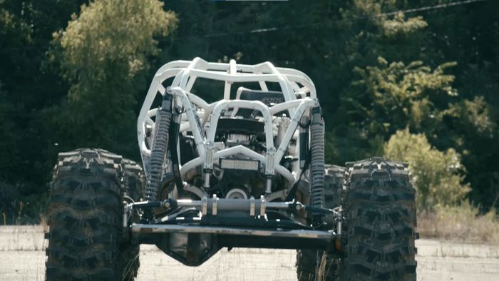 Tampang sangar Venom Rock Bouncer milik tim balap Venom