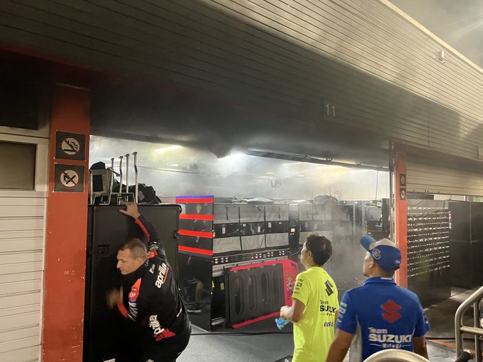 Kebakaran di Sirkuit Motegi jelang MotoGP Jepang 2022