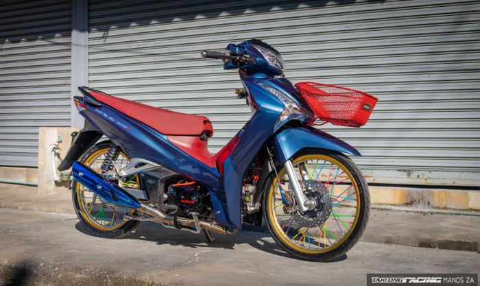 Modifikasi Honda SUpra X 125 yang istimewa