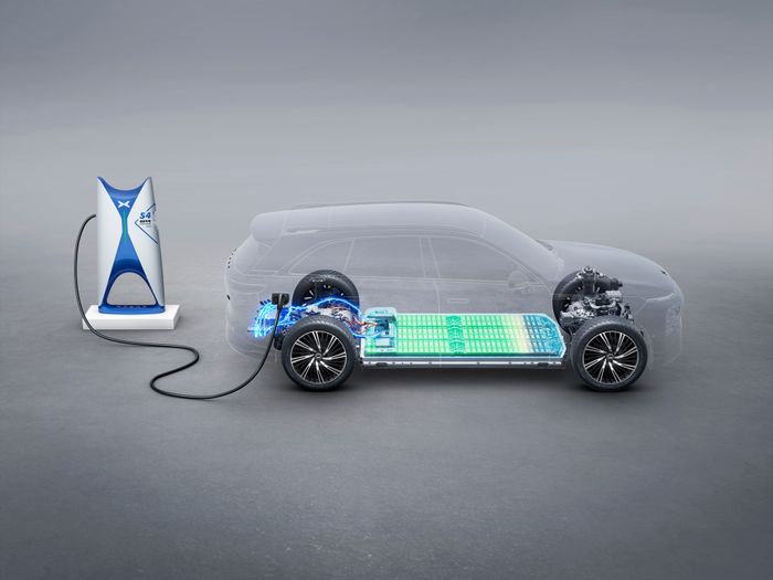 XPeng G9 memiliki teknologi pengecasan cepat canggih berdaya maksimum 480 kW.