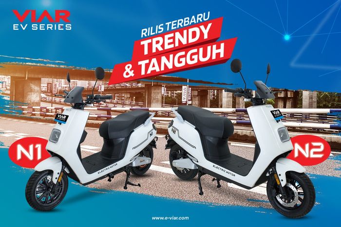 Motor listrik terbaru dari Viar, Viar N1 dan Viar N2.
