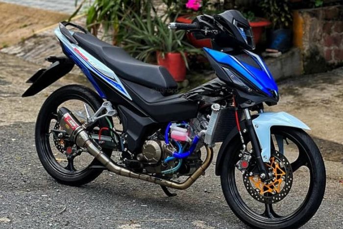 Modifikasi Honda Supra GTR 150 yang keren