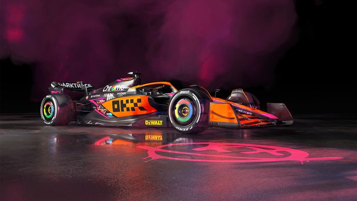 Livery spesial McLaren di F1 Singapura 2022