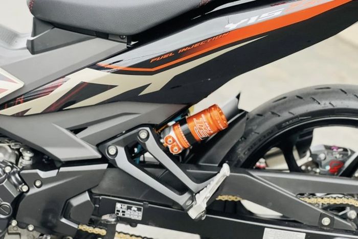 Suspensi belakang pakai shock RPM