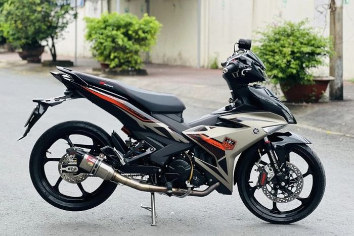 Modifikasi Yamaha MX King 150 yang sporty