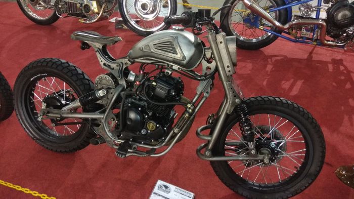 Yamaha Scorpio salah satu kontestan Kustomfest tahun sebelumnya 